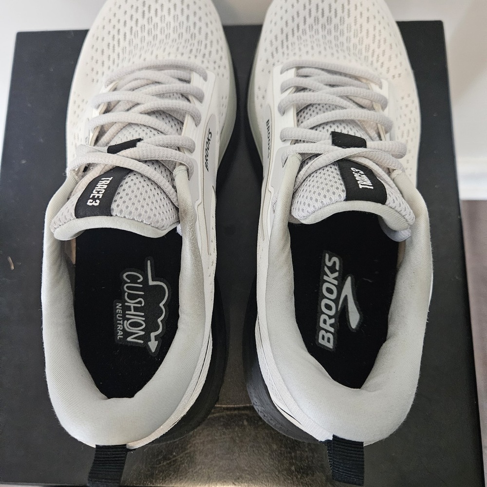 Brooks Trace 3 Running Shoes Women's Size 9D Wide Black/White Sneakers - Picture 9 of 10